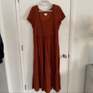 Maeve Anthropologie Gillian maxi dress